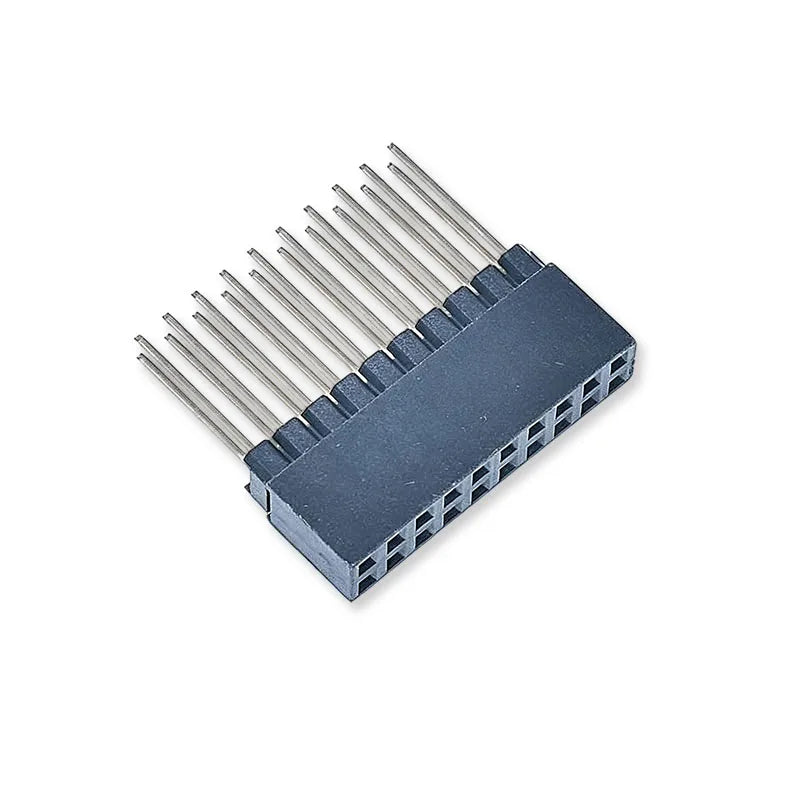 1PCS 2.54mm 2x10P/20P/32P/40 Pin Female Stacking Header Connector Dual Row 2*10P 2*20P 2*32P 2*40P PC104 For Raspberry Pi 2