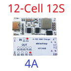 2A/4A 4-12 Cell NIMH Charger Module TYPE-C DC 5V Boost BMS CC/CV NiCd for 4.8V 6V 7.2V 8.4V 9.6V 10.8V 12V 13.2V 14.4V Battery