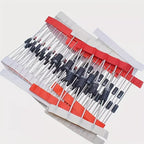 200pcs/Box Fast Switching Schottky Diode Assorted Kit 1N4001 1N4004 1N4007 1N5408 UF4007 FR207 1N5817 1N5819 1N5822 1N4148 RL207