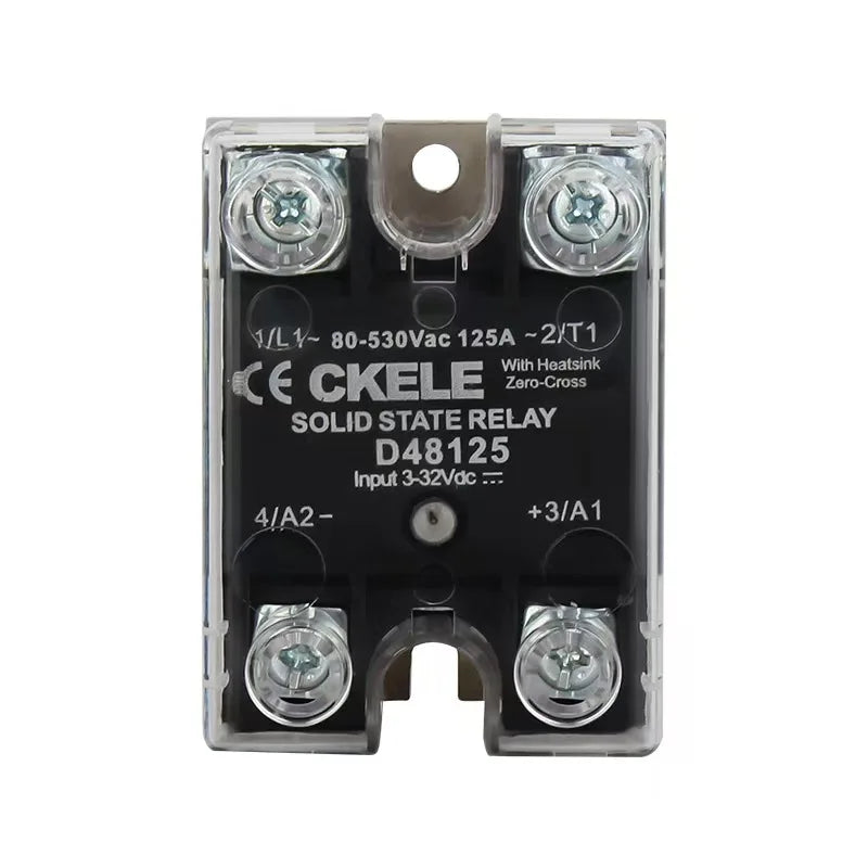 D48 Series SSR Single Phase Solid State Relay DC-AC AC-AC Control Zero Crossing AC Relay Industrial Electronic Switching Module