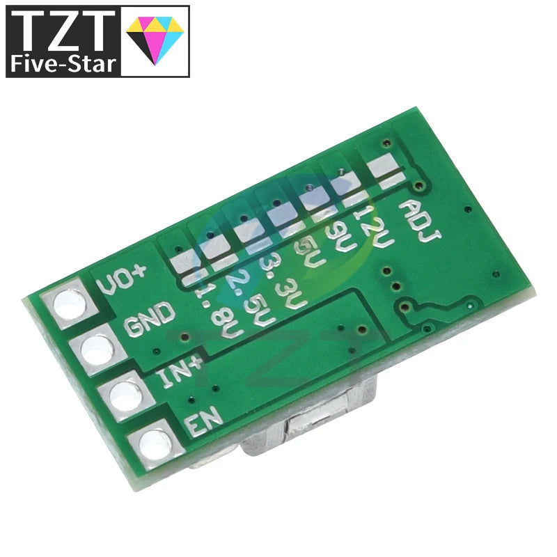 1/5PCS Mini DC-DC 12-24V To 5V 3A Step Down Power Supply Module Voltage Buck Converter Adjustable 97.5% 1.8V 2.5V 3.3V 5V 9V 12V
