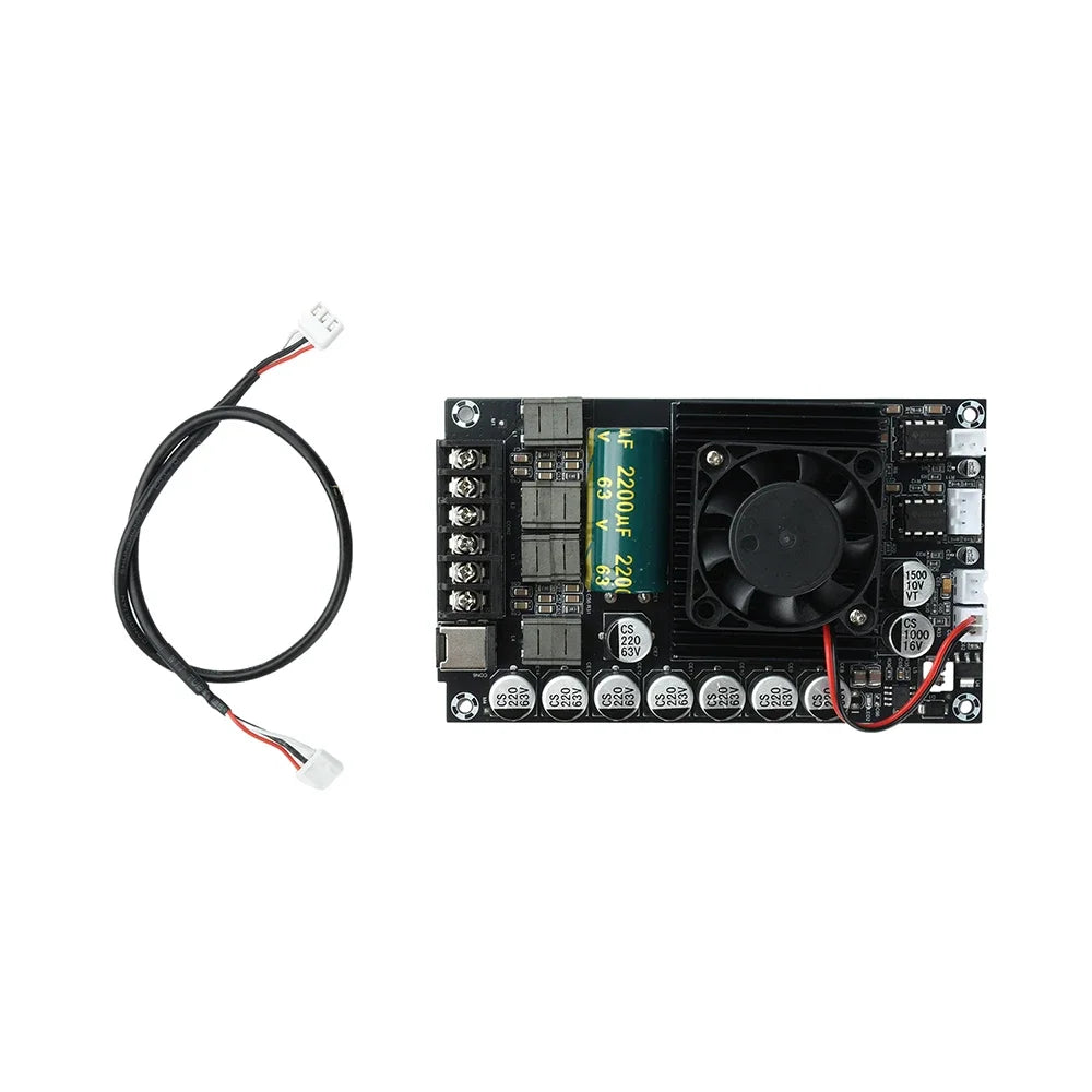 DC 18-55V TPA3255 Fever HIFI Digital Amplifier Board 300W+300W High Power Stereo Amplifier Module