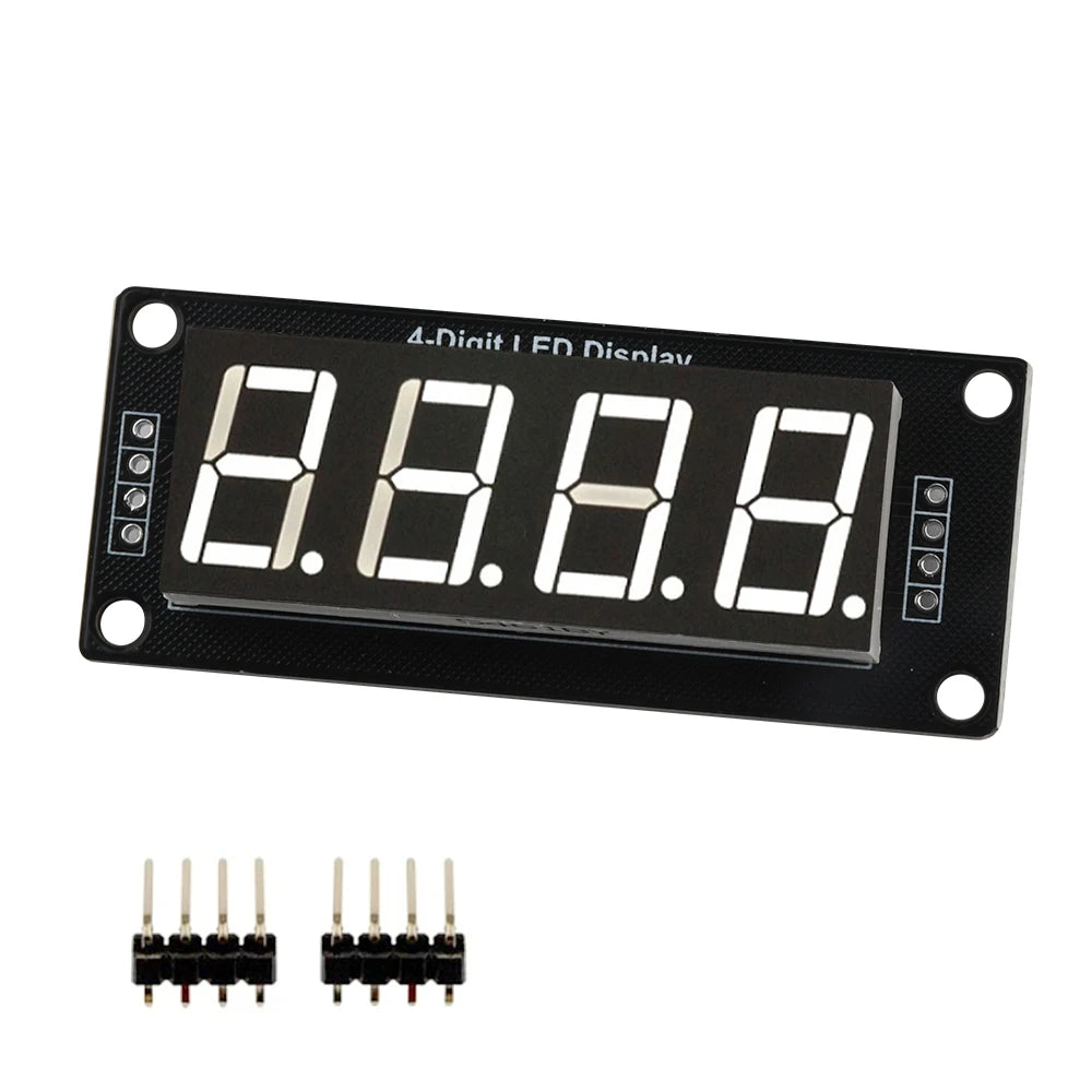 TM1637 Module 0.56" 0.56 Inch 7 Segments Digital Display Tube 4/6-Digit LED Module Board For Arduino Red Green Blue White