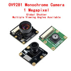 Raspberry Pi Global Shutter Camera - OV9281 1MP Monochrome Module Compatible with Pi 5, Pi 4B, Pi 3B+