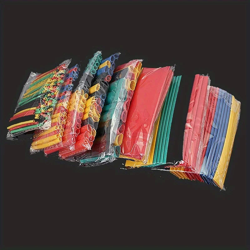 Heat Shrink Wrapping Tube Kit 2:1 Insulation Sleeves for Electrical Cables Wire Connector and DIY Projects