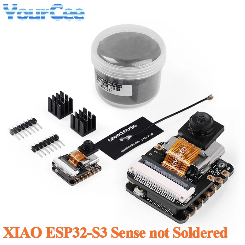 10pcs/1pc Seeeduino ESP32S3 Sense Seeed Studio XIAO 2.4G Development Board ESP32-S3 Camera WiFi Wireless Ble Module For Arduino