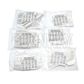 200pcs 660pcs 720pcs 4000pcs 0402 0603 0805 1206 1210 2512 1% 5% SMD Resistor Kit 10K 100K 1K 1R 100R 220R