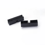 10Pcs IDC Box Headers PCB Connector 1.27mm 2.0mm 2.54mm Pitch Double Row DC3 Male Socket Straight Idc Headers for Electronics
