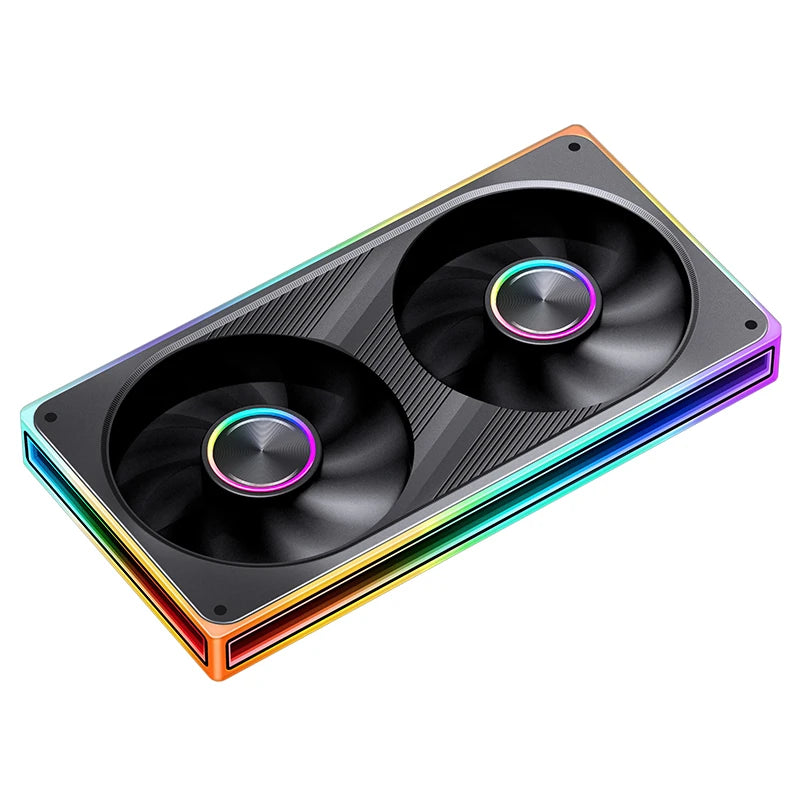 JONSBO ZE-120/240/360 PC Case Fan ARGB Four-sided Thousand-layer Mirror PWM Gaming Combined Cooling Fan
