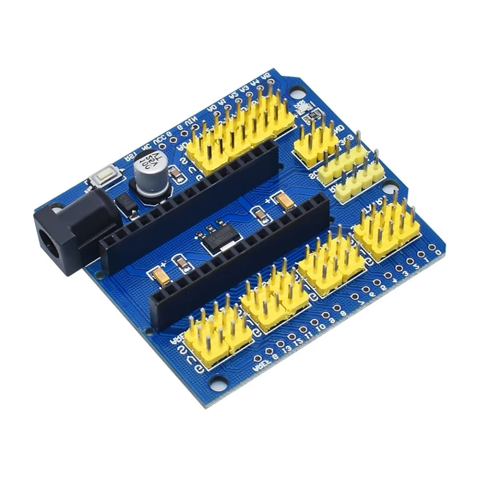 UNO Shield / Nano I/O Shield Simple expansion board for Arduino NANO 3.0 and UNO R3 duemilanove Expansion board