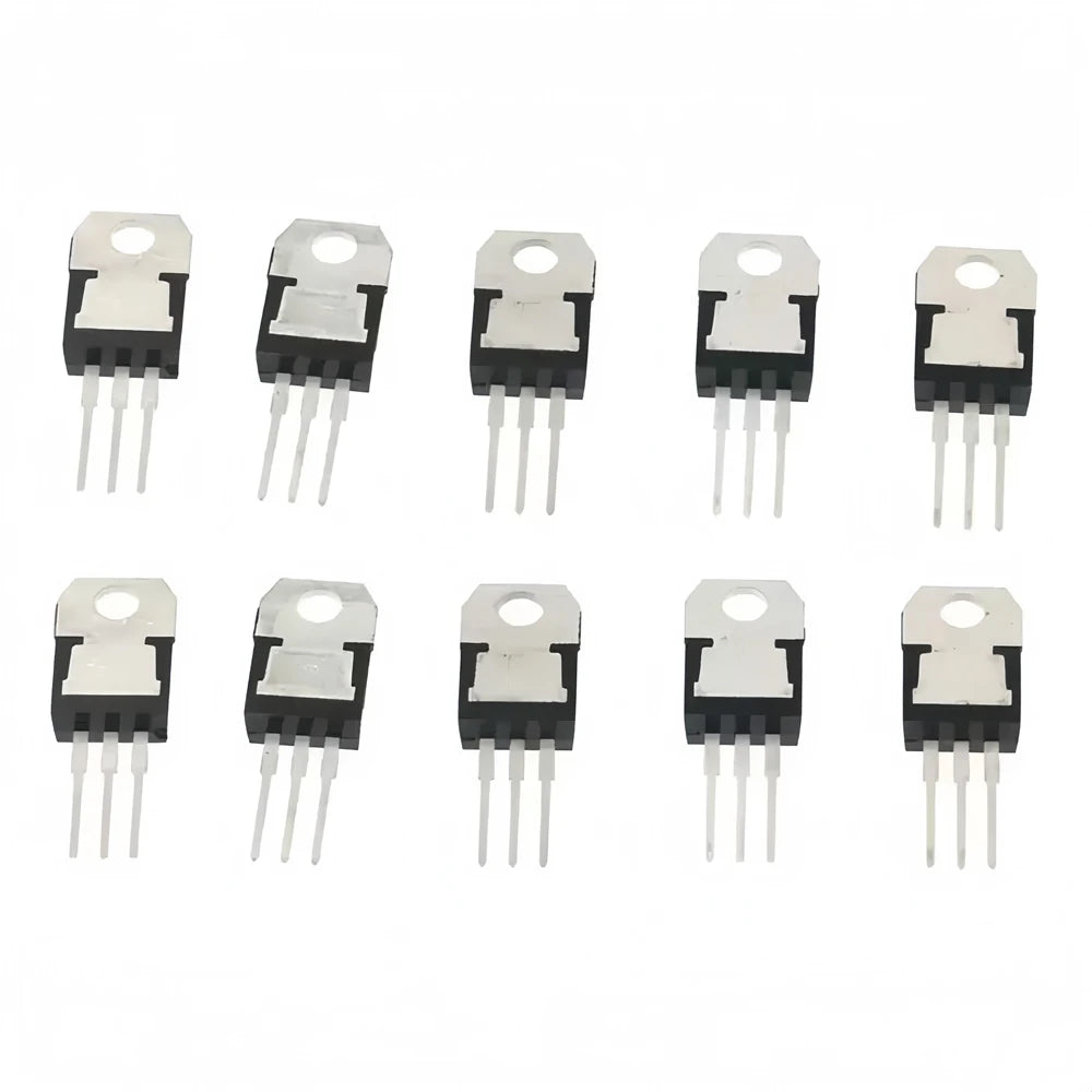 50PCS TO-220 Series MOSFETs IRFZ44N IRF510N IRF540N IRF640 IRF840 IRF740 IRF3205 IRF9540 IRF520N IRF530N Durable Electronic Comp