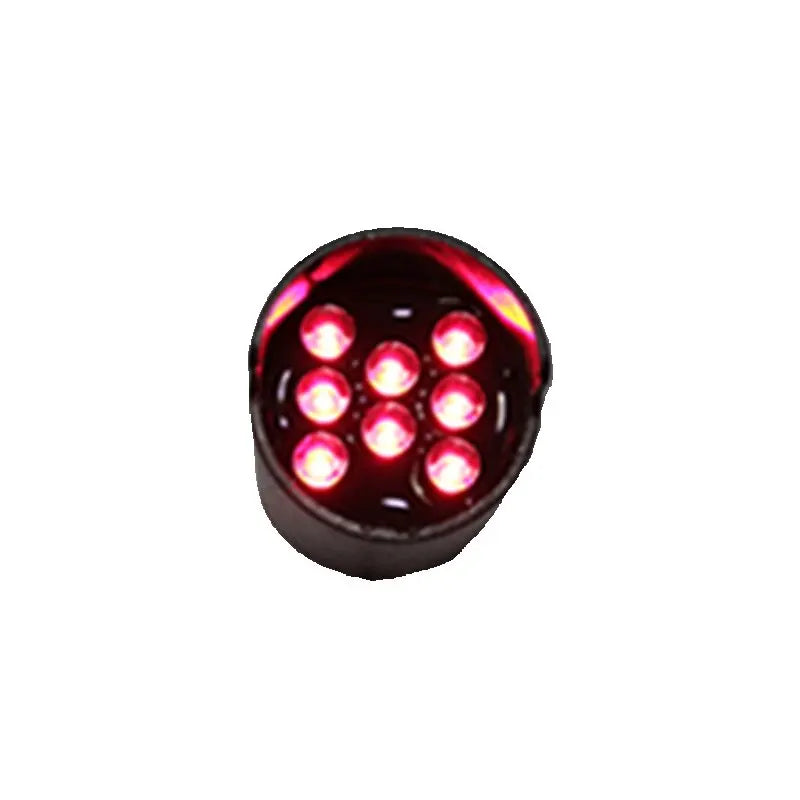 10pcs Mini LED Traffic Signal Light Pixel Cluster 26mm Diameter Yellow Blue Red White Green Replacement Lights for Traffic Signa