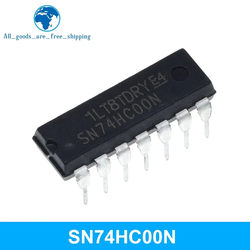 10/30PCS TZT SN74HC00N SN74HC02N SN74HC04N SN74HC08N SN74HC14N SN74HC32N SN74HC164N SN74HC165N SN74LS86N SN74LS245N