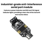 High Speed USB to RS485 Isolated Converter CH343P 6Mbps Industrial Grade Anti-Interference Serial Module 3.3V/5V 16KV Isolation