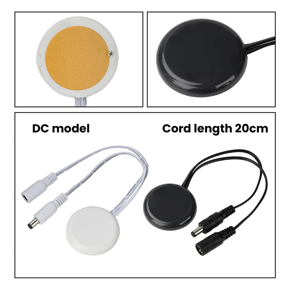 5V 12V 24V LED Dimmable Touch Sensor Switch Penetrating Wood Panel Smart Home Customized Dimmer for Lighting Control