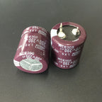 2pcs/10pcs 390uF 200V NIPPON NCC LXS Series 22x25mm Super Downsized 200V390uF Aluminum Electrolytic Capacitor