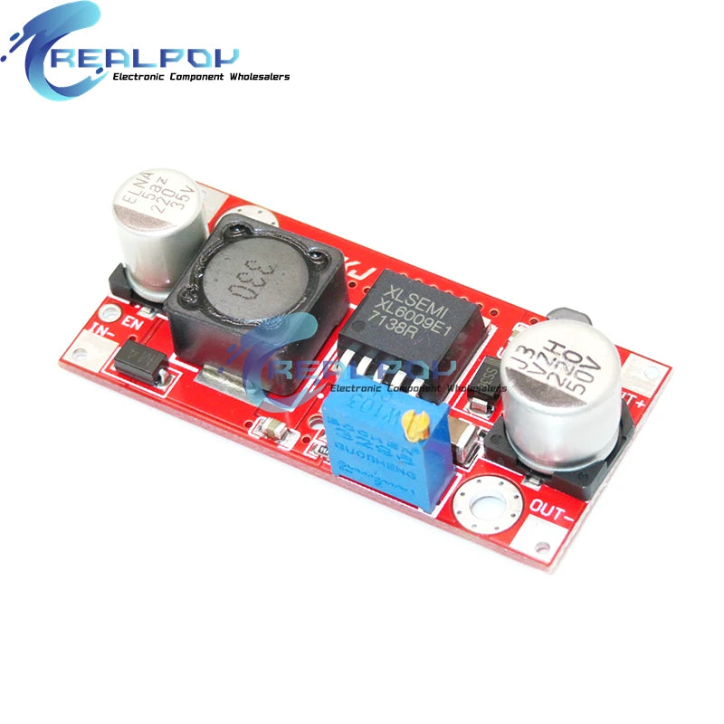 XL6009 DC Adjustable Step up boost Power Converter Module Replace LM2577