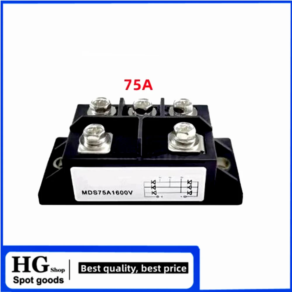75A 100A Special for welding machines Three phase rectifier bridge MDS75A  1600V inverter dedicated rectifier  MDS100-16 AC/DC