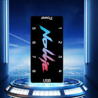 Nollie SignalRGB OpenRGB Universal 5V 3PIN ARGB Controller 8 Way Addressable ARGB Splitter HUB For Computer Case Fan Light Strip