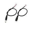 DC 3.5mm X 1.35mm Male Plug Female Jack DC Power Charging Cable Connector DC Power Wire Pigtail for CCTV Camera LED Strip Light