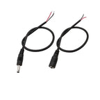 DC 3.5mm X 1.35mm Male Plug Female Jack DC Power Charging Cable Connector DC Power Wire Pigtail for CCTV Camera LED Strip Light