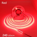12V 24V LED Strip 2835 120LEDs/m Home Lamp Strip Pink Red Ice Blue Green Golden Yellow Orange Flexible Waterproof Soft Lamp Bar