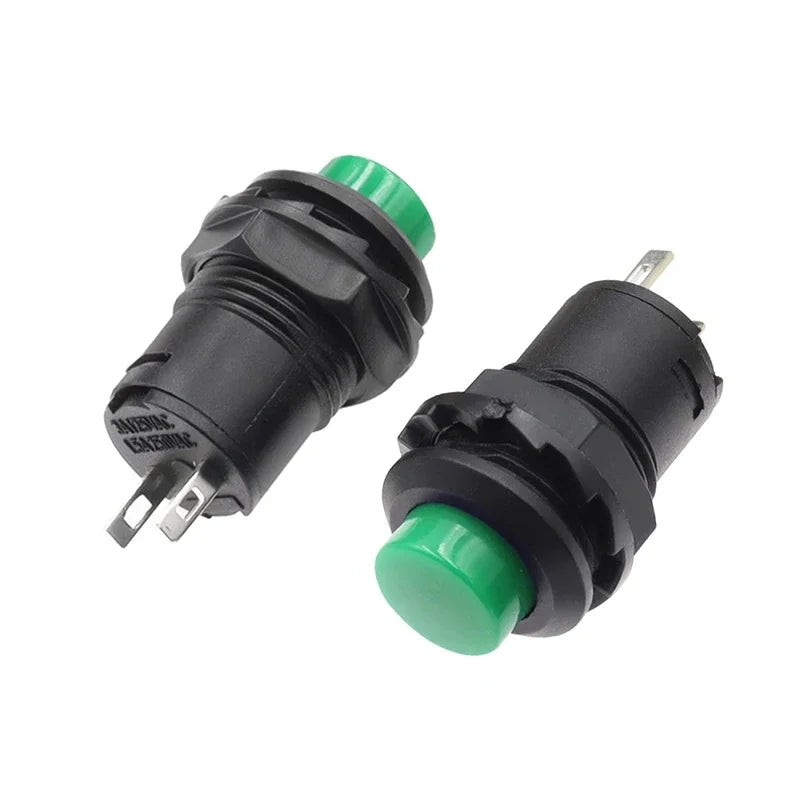 5/20PCS Self-Lock /Momentary Pushbutton Switches DS228 DS428 12mm OFF-ON Push Button Switch DS-228 DS-428
