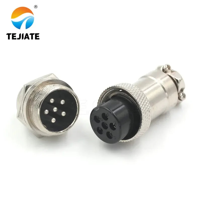 20mm Aviation Plug Connector and Socket GX20 2/3/4/5/6/7/8/9/10/12 core