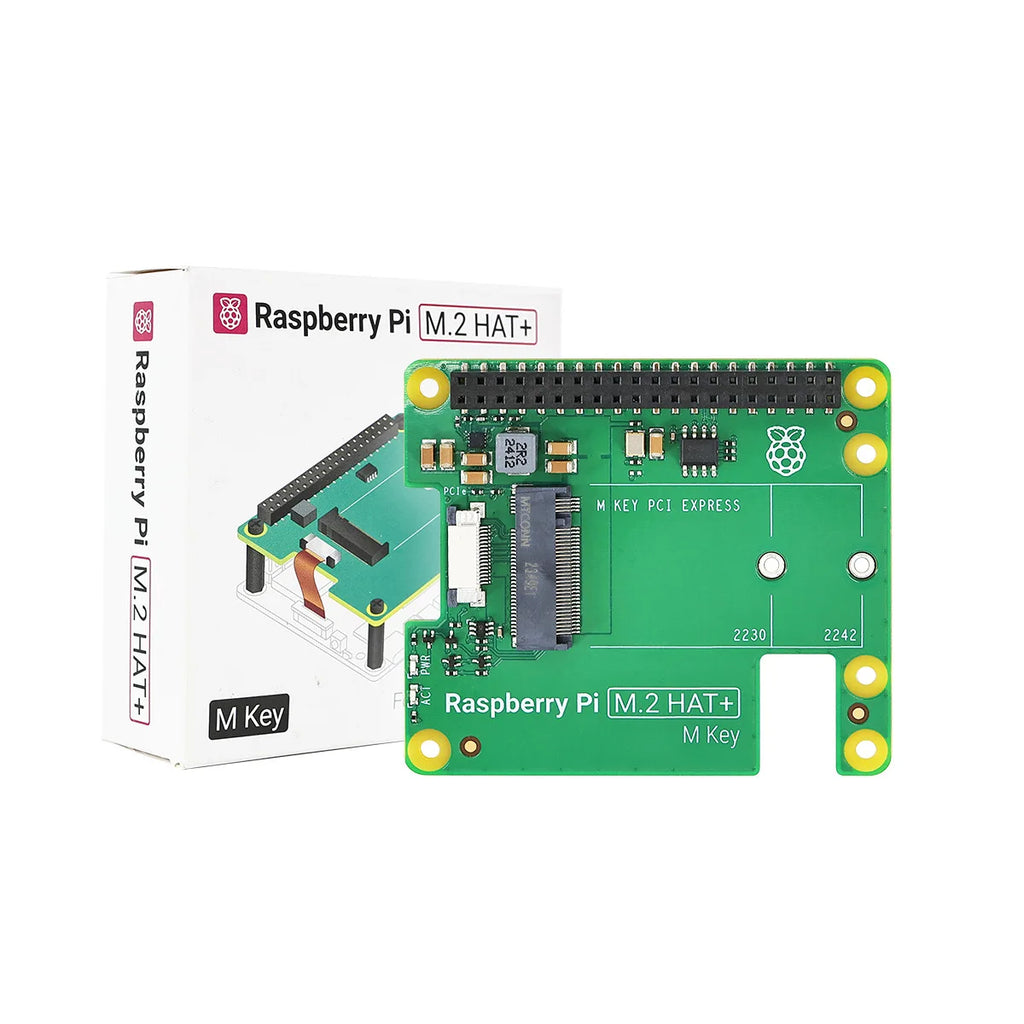 Raspberry Pi 5 Pcie To M.2 Hat+ Compact Expansion Board Ssd Solid State Drive Nvme Pi5