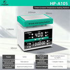 Digital Soldering Preheating Rework Station Digital PCB Preheating Station SMT SMD Hot Plate for BGA Rework and PCB Assembly