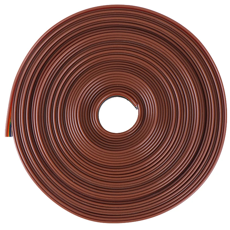 5m Rainbow Ribbon Cable 10 Way Flat Color Wire Flexible Electrical Connection Cable