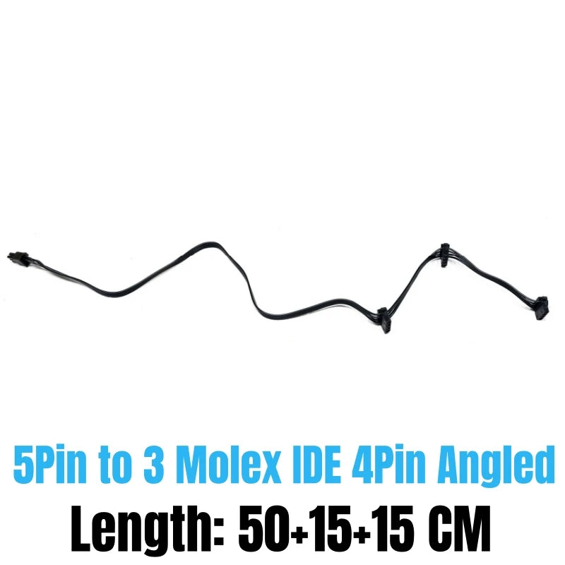 Modular Power Cable for Cooler Master V550 V650 V750 V850 SFX GOLD, GPU PCIe 8Pin 6+2Pin, CPU 4+4Pin, SATA Molex 4Pin, ATX 24Pin
