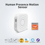 Lincukoo Tuya ZigBee 3.0 Smart 24G Human Presence Motion Sensor Detection 120 Degrees Detection Home Assistant ZigBee2MQTT