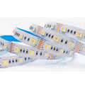 12V 24V 5M SMD 5050 3528  WW/CW RGBCCT 60leds/m 96leds/m 120leds/m 5 Colors In 1 Chip CW+RGB+WW Led Strips Flexible Tape Light
