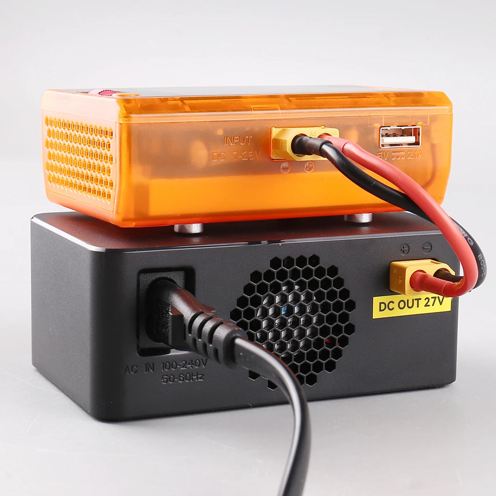 HOTA D6S RC Lipo Battery Charger Magnetic Suction Dual Channel Smart Balance 600W High Power 1-6S Smart Balance Charger