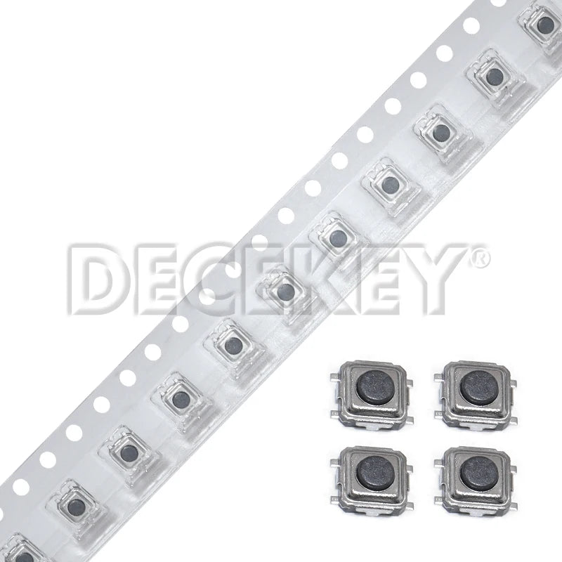 100PCS 3*3*1.5mm SMT Tactile Tact Mini Push Button Switch Micro Switch Momentary SMD 3X3X1.5MM