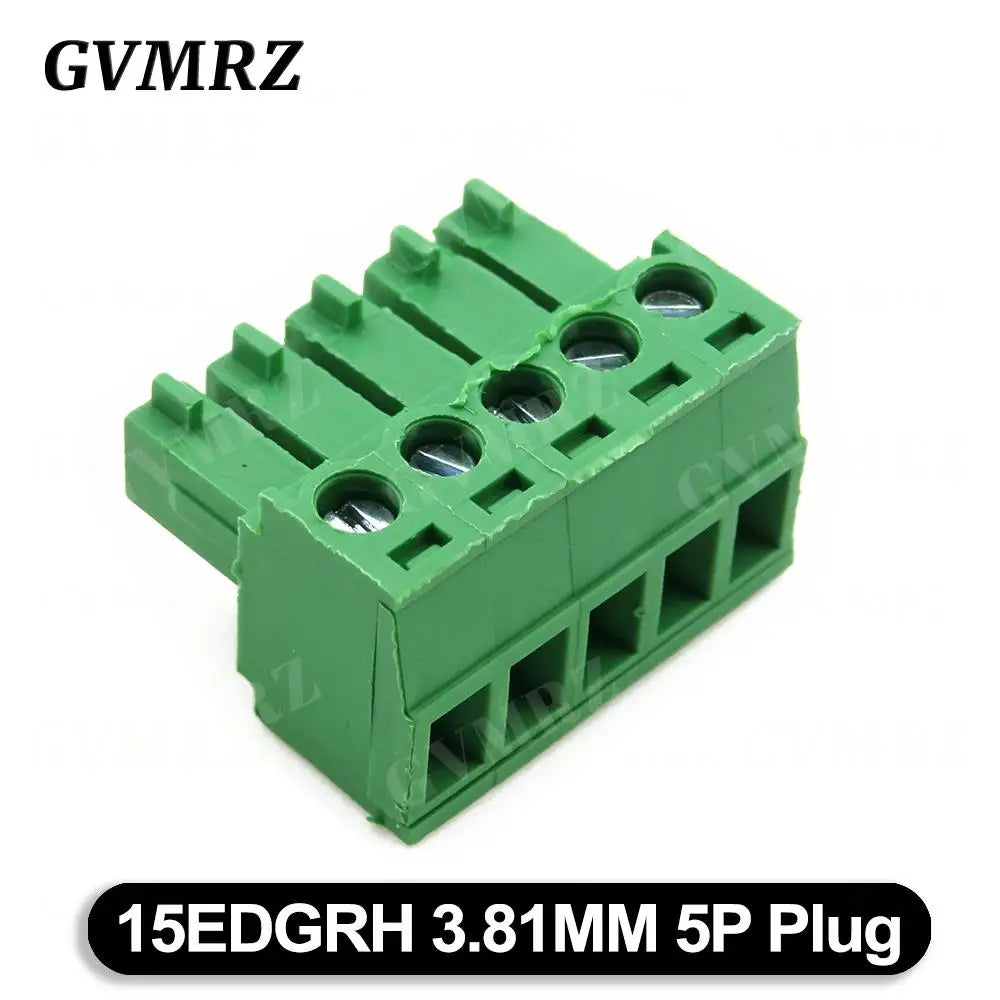 5PCS 15EDG KF15EDGRH 2x2 ~ 12PIN 3.81mm Double Layer Double row pluggable terminal block PCB welding plate Plug Pin Socket