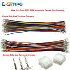 100pc MX4.2 5557 5559 Female to Male, Male Terminal Crimp Cable 18AWG 10/20/30/50cm 5558-RT PCI-E 5559 Receptacl Housing Harness