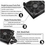 120x120x25mm 5V USB Power Cooling Case Fan For Receiver DVR Xbox TV Box Router