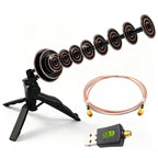 2.4G WiFi Directional Antenna  Transmission Yagi Antenna Long Range Transmission Antennas 30dB High Gain Antenna 2.35-2.55GHZ