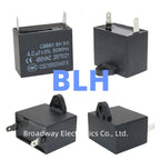 CBB61 fan air conditioner plug-in starting capacitor 450V 1UF 1.2UF 1.5UF 2U 2UF 2.5UF 3U 3UF 3.5U 3.5UF 4U 4UF two plug-in pins