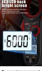 Digital Clamp Meter DC/AC Volt Amp Ohm Diode Multimeter Ammeter Multitester Current Voltage Resistance Tester NCV NJTY 3266TA