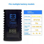 LiPo Balance Charger E3 30W balanced charging simple charger 2S 3S 4S lithium battery charging 7.4V 11.1V 14.8V