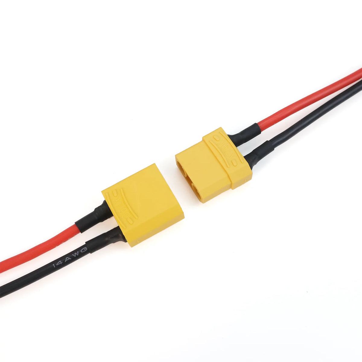 XT90 Male Female Connector Plug Silicone Wire 10AWG Tinned Copper 10cm Pair for RC Lipo Battery Drone FPV Car Boat Charger DIY