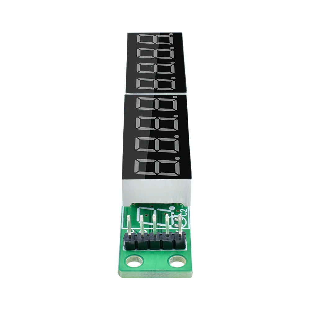 8 Digit Bit MAX7219 Digital Tube Display Module Board 7 Segment Digital LED Display 5V/3.3V Controller for Arduino 51/AVR/STM32