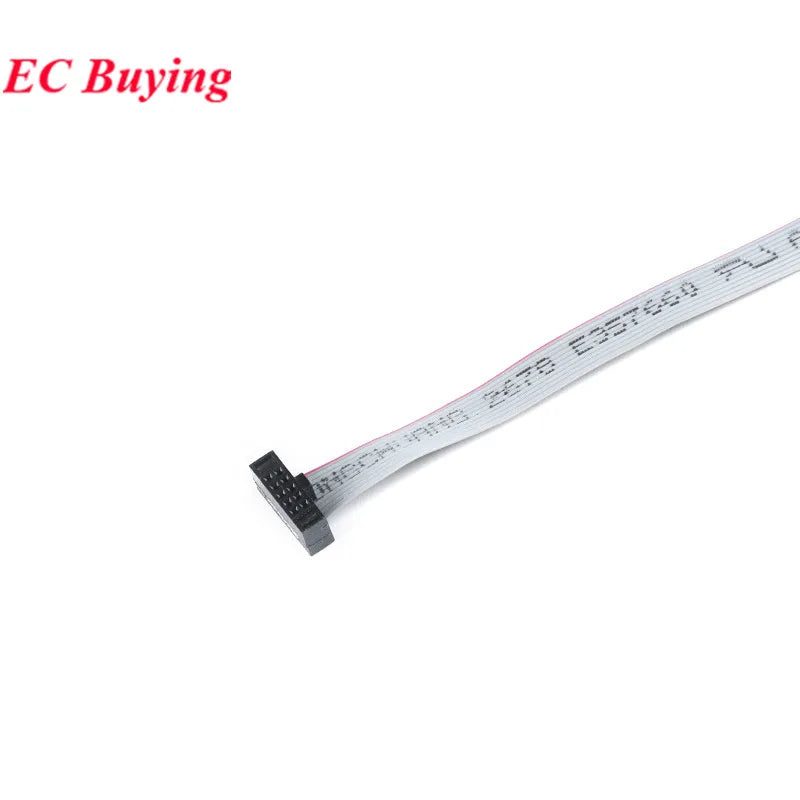 Gray Flat Ribbon Cable 1.27MM 2.0MM 2.54MM Pitch AVR 20cm Data Line Wire FC-6/8/10/12/14/16/20/24/26/30/34/40/50P Pin Connector