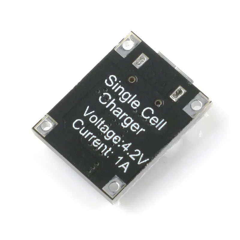 5PCS Single Cell Lithium Battery Charging Charger Module 1A 5V-6V 4.2V TC4056 TC4056A Micro USB Power Supply Board TP4056