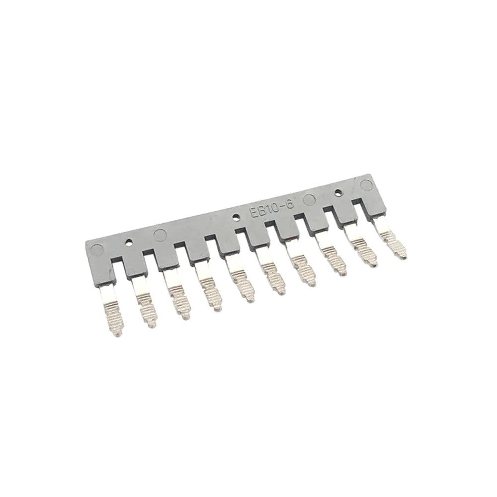 5Pcs UKK5 Electrical Wiring Terminals for DIN Rail - Double Level Screw Connectors, Compatible with 0.2-4mm² Cables