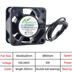 ANCHAOPU EC Brushless Axial Cooling Fan 40-140mm AC 110V-240V for Cabinet, Industrial, Server High Speed Ventilation