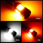 T20 1156 1157 Car LED Headlight Bulbs Brake Signal Lights Turn Lamp Running Light Bright 3030 36smd PY21W Anti Flicker Lamp